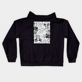 JR horror Kids Hoodie